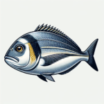 דג גורה (Sparus aurata) – מאוד פופולרי במסעדות, ידוע גם בשם "דניס".